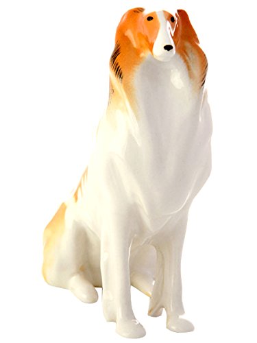 Collie Dog Lomonosov Porcelain Figurine Collectible