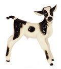 Cow Baby Bull-Calf Goby Lomonosov Porcelain Collectible Figurine