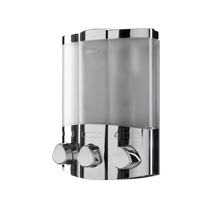Croydex Euro Dispenser Trio - Chrome