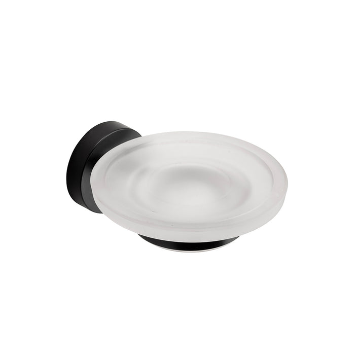 Croydex Flexi Fix Soap Dish & Holder - Matt Black