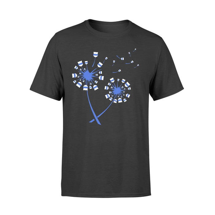 Apparel S / Black Dandelion - Police Badge - Standard T-shirt