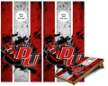Davenport University cornhole wraps