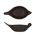 Debossed Stoneware Bird Bowl