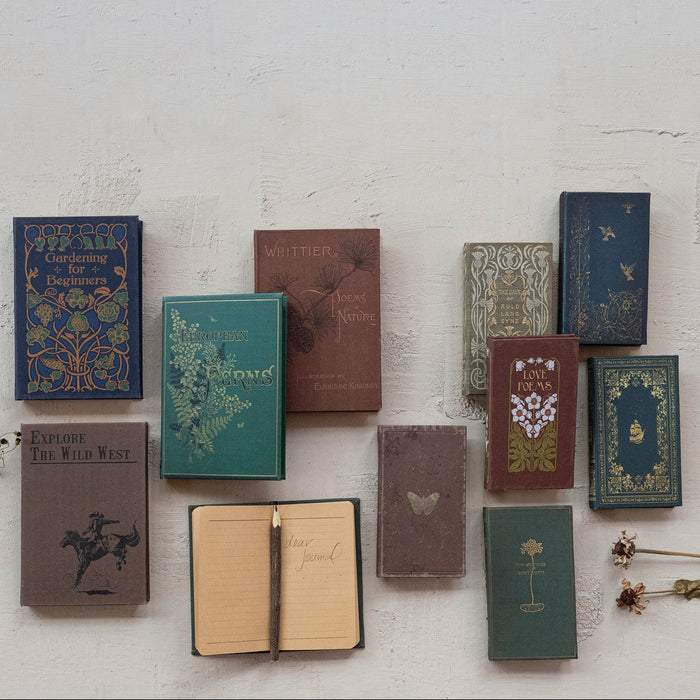 Decorative Book w/ Ruled Pages
