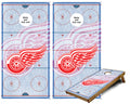 Detroit Redwings Ice Rink Cornhole Wraps