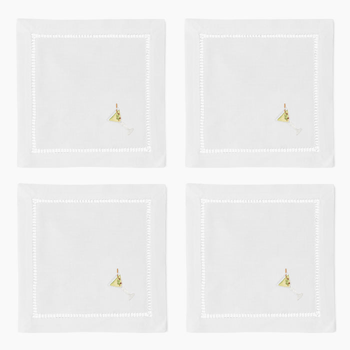 Dirty Martini Cocktail Napkins