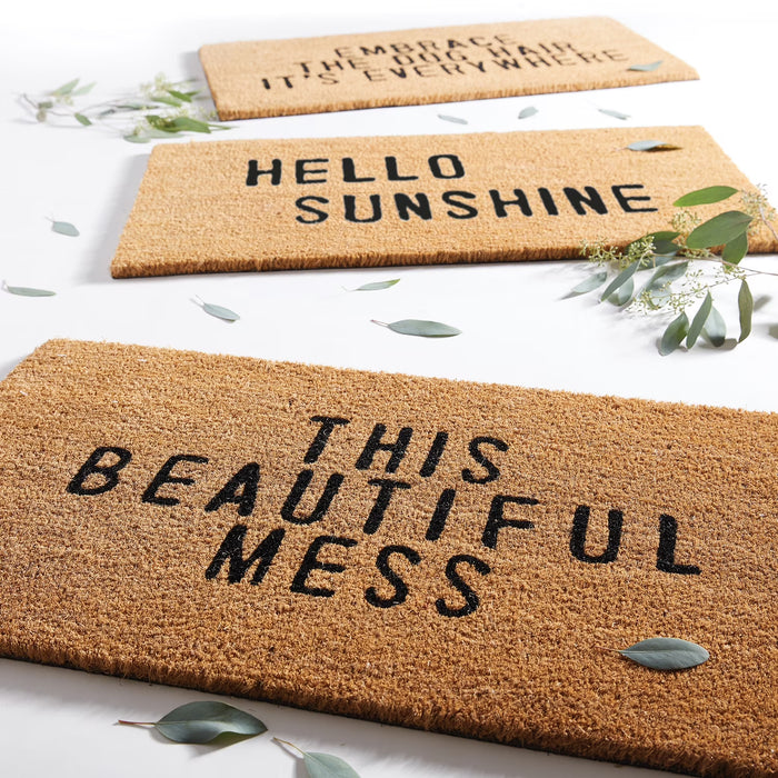 Doormat w/ Saying