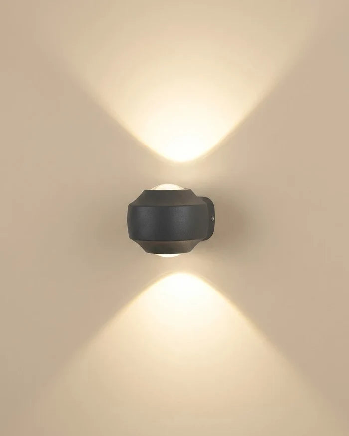 Dual Symmetry Glow Wall Light