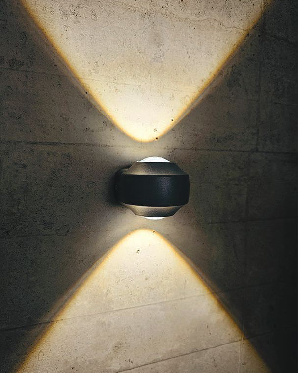 Dual Symmetry Glow Wall Light