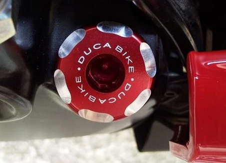 Ducabike Engine Oil Filler Plug TOS01A Red