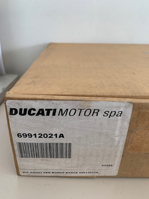 Ducati Hypermotard 1100 2010-2012 Saddlebags Large Bag Hook Kit 69912021A