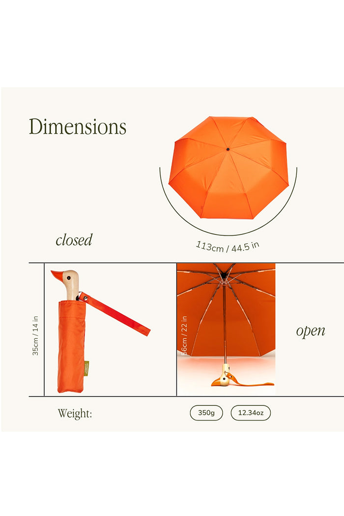 Duck Head Umbrella - Papaya