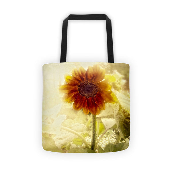 Dusty Retro Sunflower Tote bag
