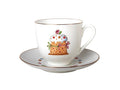 Easter Cake Bone China Cup and Saucer 6 oz/180ml Lomonosov Porcelain Factory