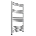 Eliseo Ricci 1200 x 600mm Straight Heated Towel Rail - Chrome