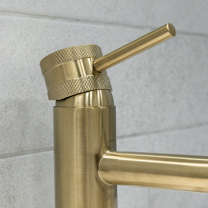 Eliseo Ricci Exclusiv Mono Basin Mixer - Brushed Brass