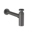 Eliseo Ricci Minimalist Exposed Bottle Trap - Gunmetal