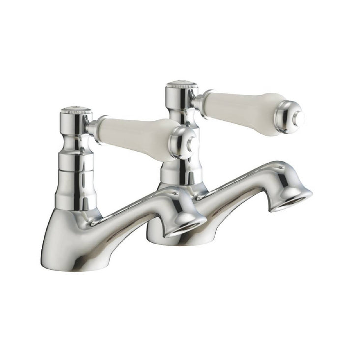 Eliseo Ricci Newbury Bath Pillar Taps