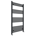 Eliseo Ricci Straight Heated Towel Rail Anthracite 1200mm x 600mm