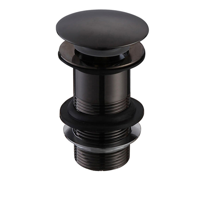 Eliseo Ricci Unslotted Sprung Basin Waste - Matt Black