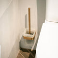 Eliseo Ricci Vesu Toilet Brush & Holder - Brushed Brass