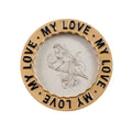 Embossed Stoneware Photo Frame