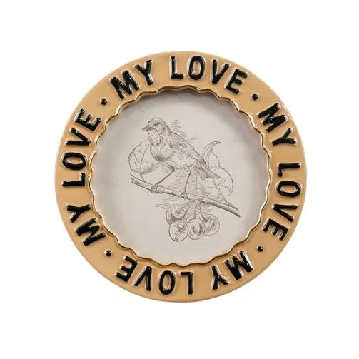 Embossed Stoneware Photo Frame