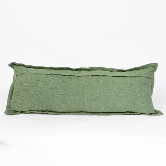 Embroidered Bug Lumbar Pillow