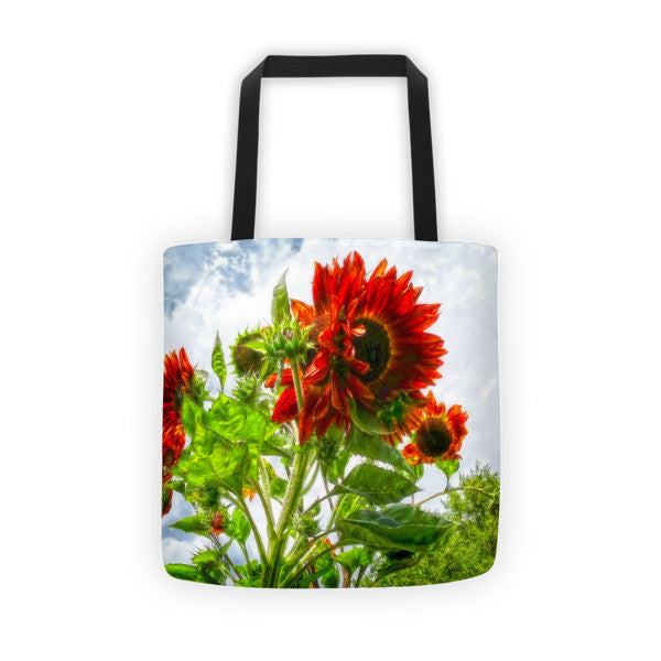 Emeralds and Fire Tote bag