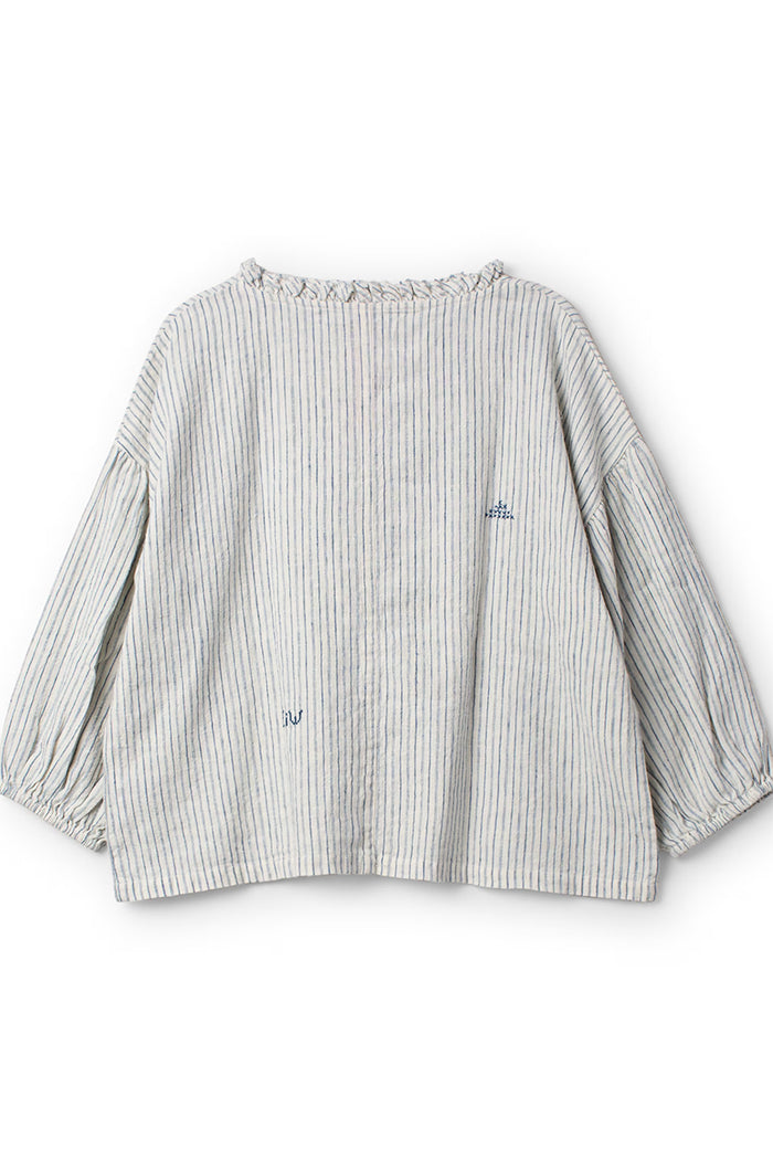 Ewa i Walla Penelope Striped Linen Blouse