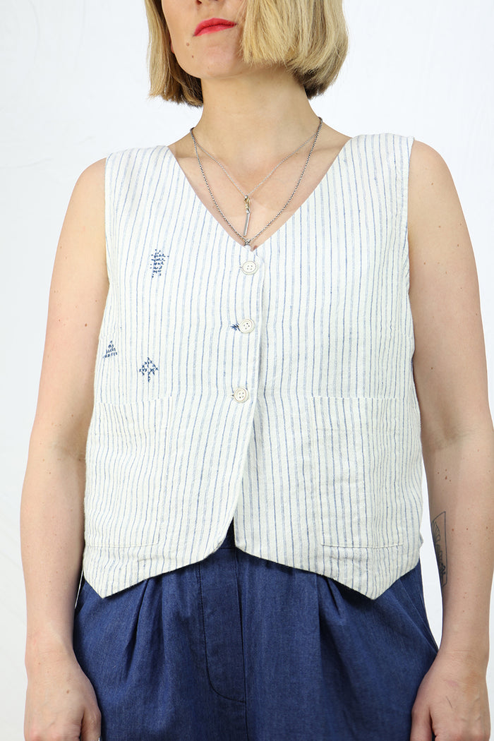 Ewa i Walla Pomona Striped Vest