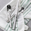 Fortessa 1.5.154.00.038 Scalini 5 11/16" 18/10 Stainless Steel Extra Heavy Weight Appetizer / Cake Fork - 12/Pack