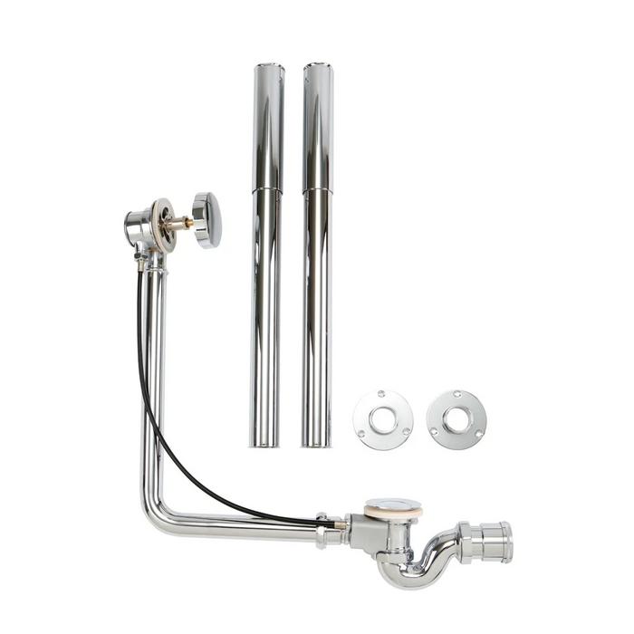 Freestanding Bath Pop-Up Waste Kit - Exposed
