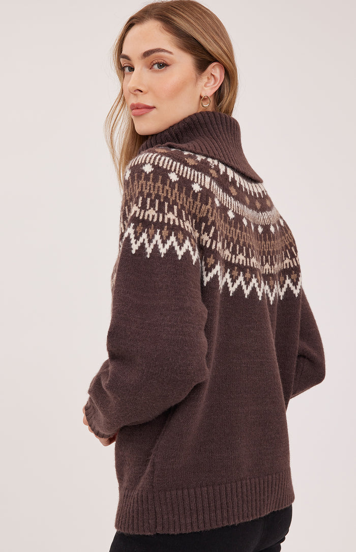 Freya Turtleneck Sweater Acorn Home + Apparel