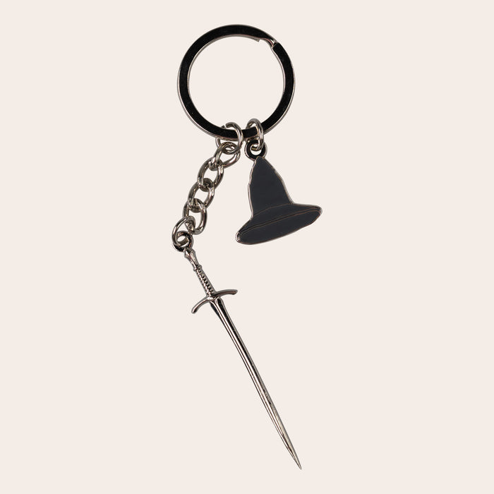 Gandalf™ Keychain Glamdring Sword & Hat