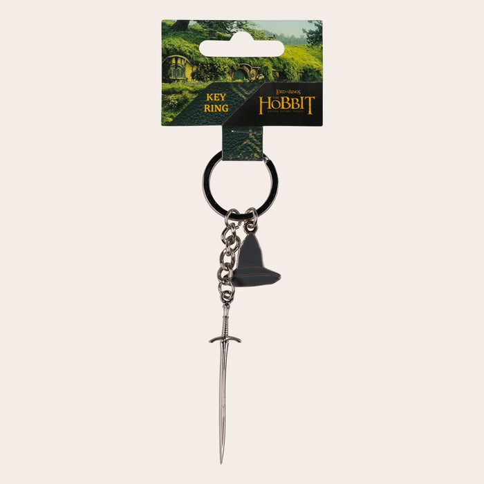 Gandalf™ Keychain Glamdring Sword & Hat