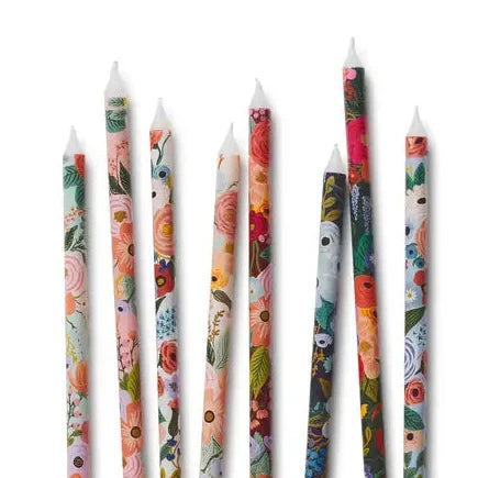 Garden Party Birthday Candles