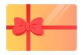 This is an image of peach colored digital gift cards.