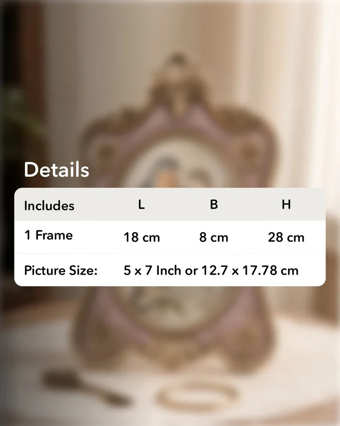 'Gilded Beauty' Victorian Photo Frame