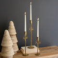 Gold Iron Deer Taper Holder