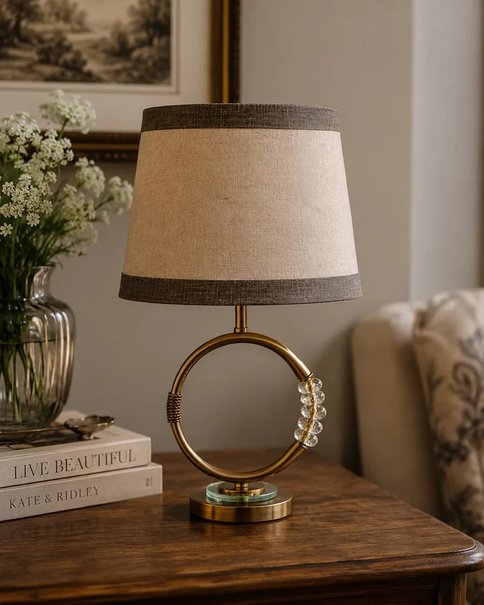 Golden Ring Table Lamp