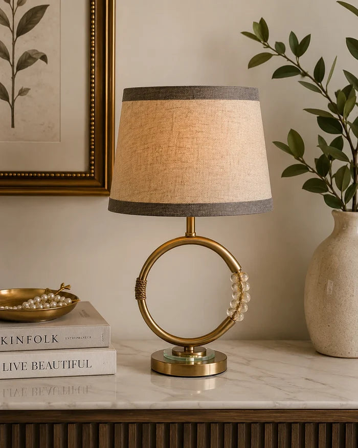 Golden Ring Table Lamp