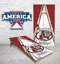 Grandville Bulldogs Lacrosse Cornhole boards