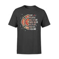 Apparel S / Black Half Thing - Proud To Be - Firefighter Mom - Standard T-shirt