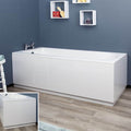 Halite 1700mm Front Bath Panel White Gloss