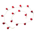 Hand-Blown Glass Ball Garland