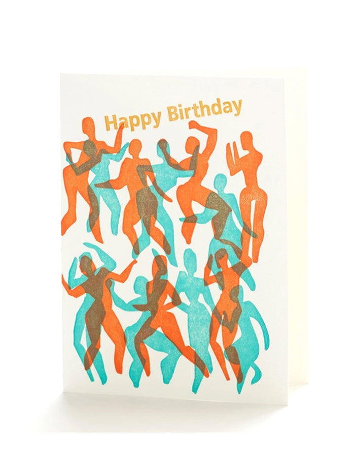Happy Birthday Dancers Card