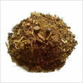 Finest powder of Hawan Samagri against white background