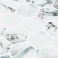Hex Xl Brescia Matte 28.6 x 28.4cm Mosaic Sheet