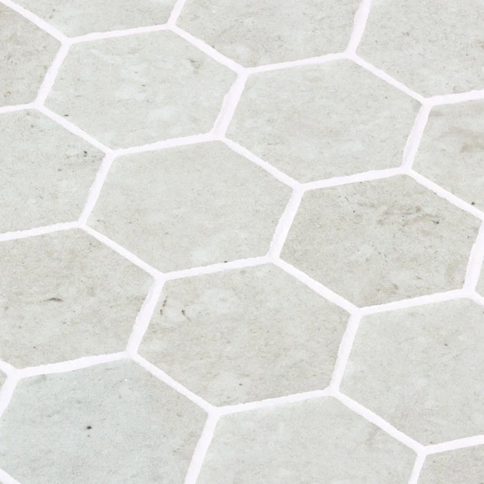 Hex Xl Normatech Ivory Matte 28.6 x 28.4cm Mosaic Sheet